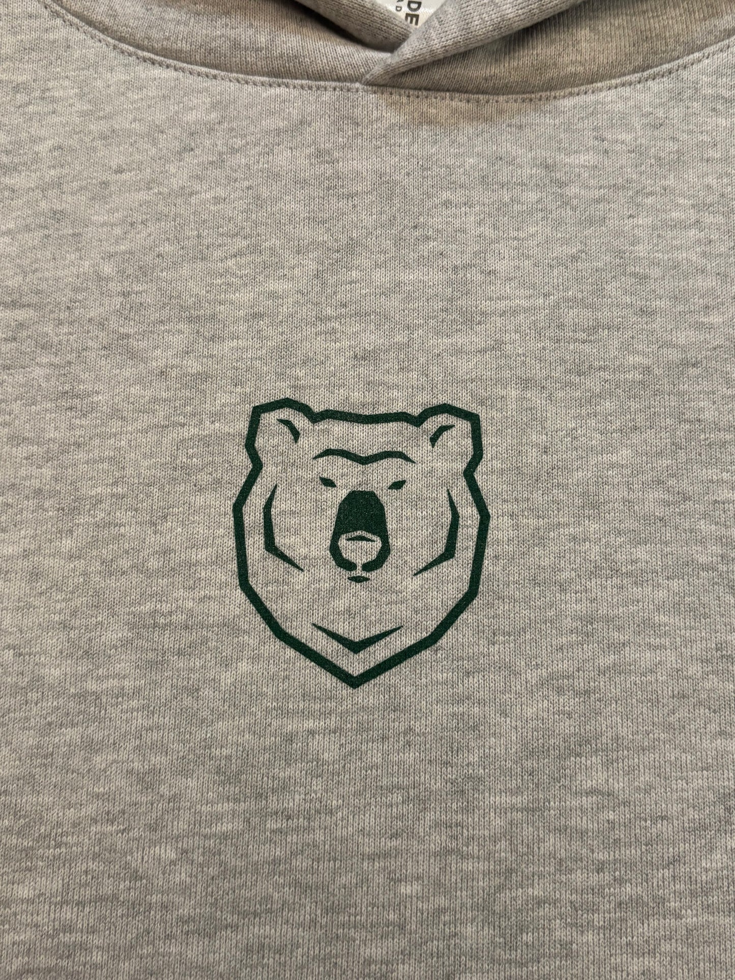Bear Club Hoodie Vol. 1 (Grey w/Forest Green)