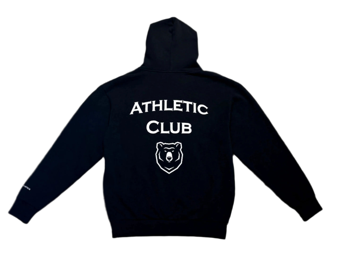 Bear Club Hoodie Vol.1 (Black w/ White)