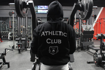 Bear Club Hoodie Vol.1 (Black w/ White)