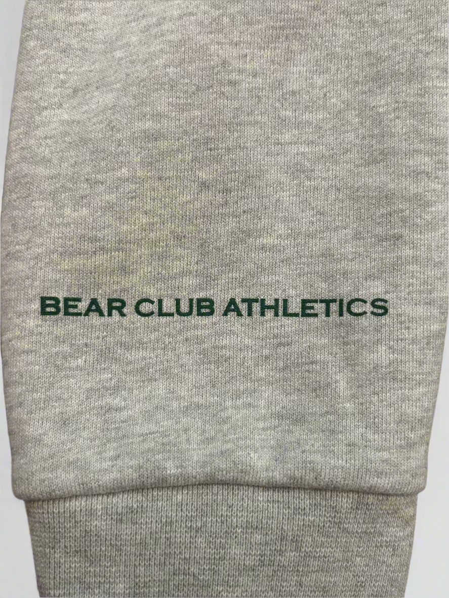 Bear Club Hoodie Vol. 1 (Grey w/Forest Green)